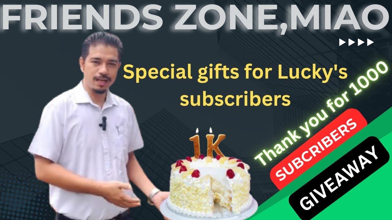 # GIVE AWAY !! Thank you for 1K Subscriber. - YouTube