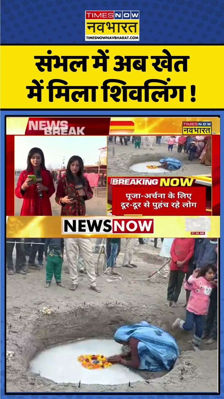 Sambhal में Sanatan का एक और सबूत ! #shorts #sambhal #shivlingfoundinsambhal