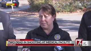 2 shot to death outside Durham medical facility