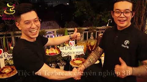 Tiệc khai trương You Fit EMS Training - Tiệc trà Teabreak chuyên nghiệp 3B Hà Nội