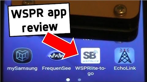 Review of the WSPRlite to go Android app