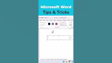 How To Link Text Boxes In Ms Word #wordtips #wordtutorial