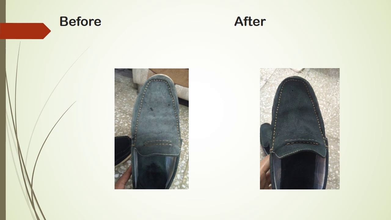 CLEAN SUEDE SHOES AT HOME by vinegar within 5 min|Clean yourself - YouTube