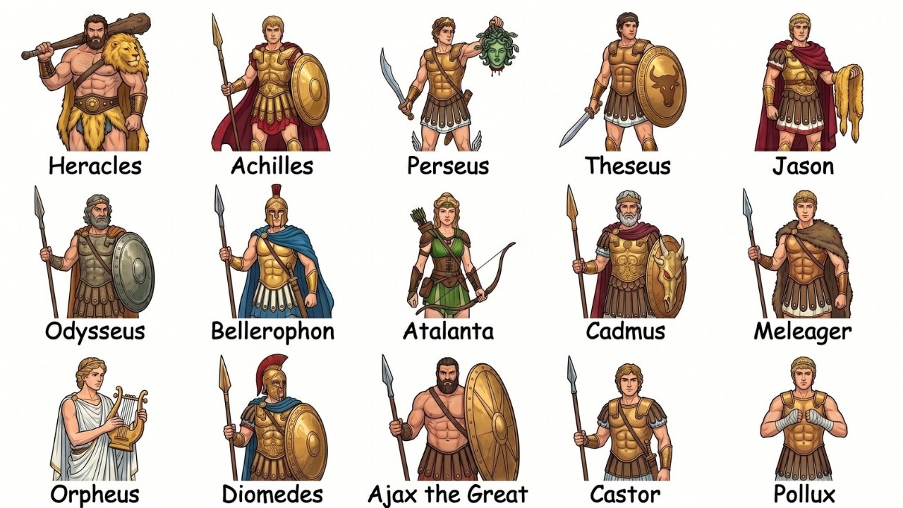 Every Legendary Greek Hero Explained in 10 Minutes