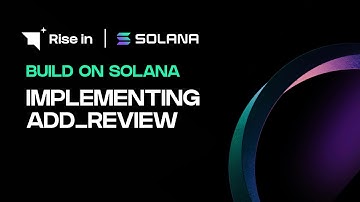 Build on Solana | Implementing Add_Review
