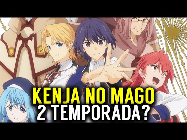 Kenja no Mago 2ª Temporada: Data de estreia, renovação e mais