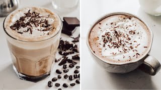 How to Make a Cafe Mocha at Home Without a Machine | Homemade Chocolate Latte with French Press