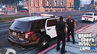 GTA 5 PC MODS  LSPDFR  POLICE SIMULATOR  EP 19 (NO COMMENTARY) CITY PATROL