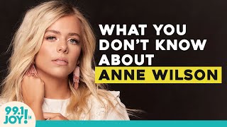 What you don't know about Anne Wilson | JOY FM Off Stage Interview