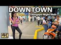 Walking at night in downtown olongapo zambales philippines 4k