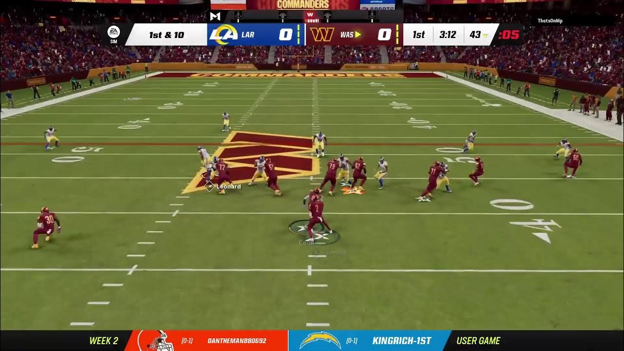 Vs Commanders YouTube