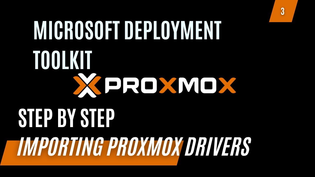 Proxmox Drivers The Secret To Faster MDT Deployments YouTube Proxmox Drivers The Secret To Faster Mdt Deployments Youtube