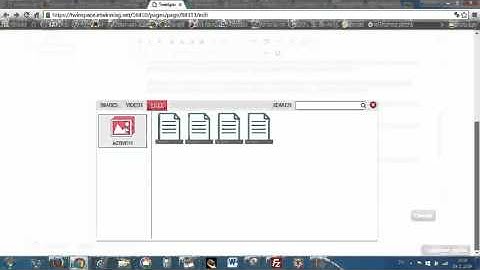 twinspace how to embed file into page tutorial