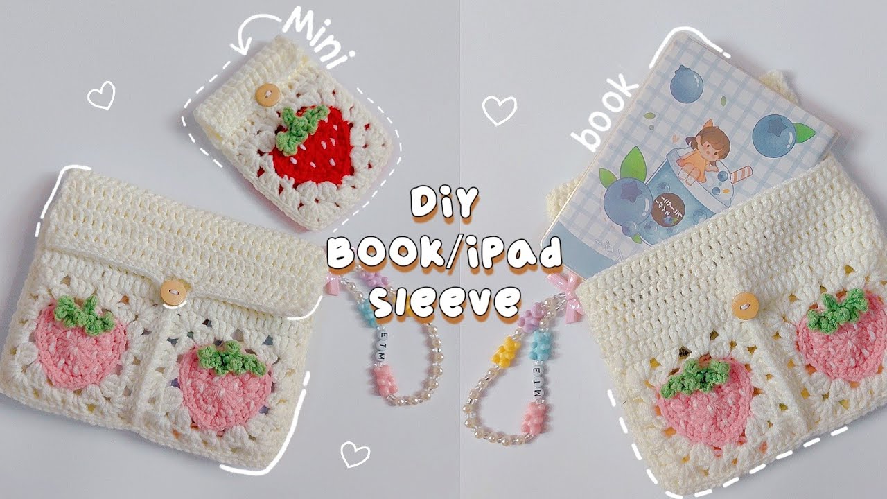 Granny Square Book Cover 📕 : r/crochet