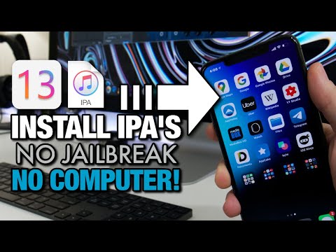 How To Install IPA's (3rd Party Apps) iOS 13 NO Jailbreak & No Computer!