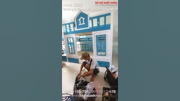 Giường ngủ 2 tầng cao cấp ở phường Linh Tây thành phố Thủ Đức