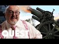 Bombs Away! Bruce Fires WW1 Minenwerfer Trench Mortar | Combat Dealers