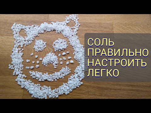 СОЛЬ В ПОСУДОМОЙКЕ (НАСТРОЙКА)