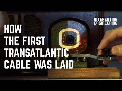 The fascinating and complicated story of how the first transatlantic cable was laid