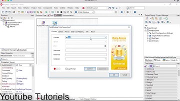 14 connect Delphi with database access (UniConnection ) ربط دلفي مع قاعدة البيانات