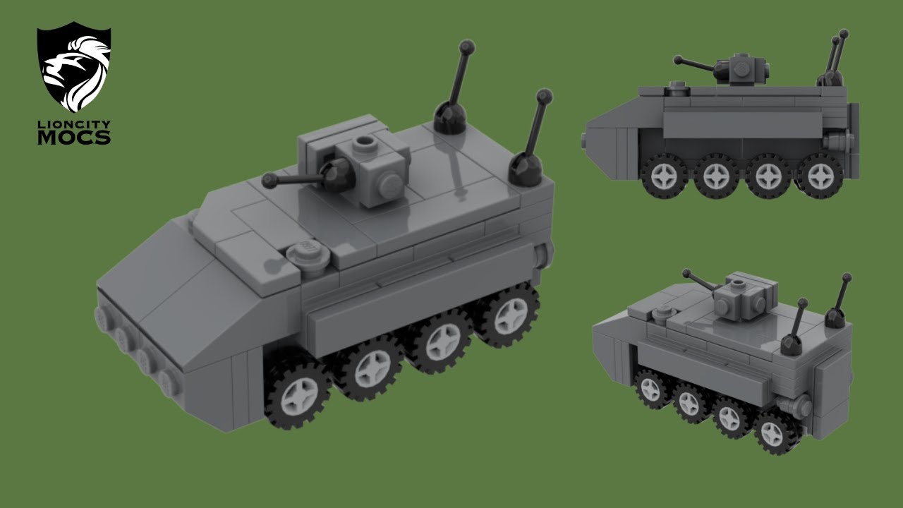 Terrex ICV Lego Tutorial(1:70)