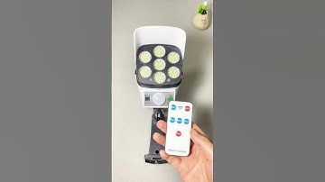 Đèn giả camera chống trộm, đèn Led siêu sáng, đèn Led năng lượng mặt trời, đèn cảm biến!