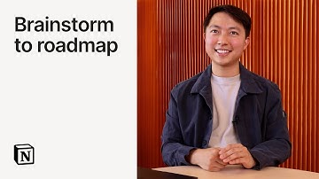 Go from brainstorm to roadmap with Notion Agent