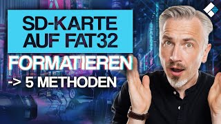 SDKarte auf FAT32 formatieren, so klappt's