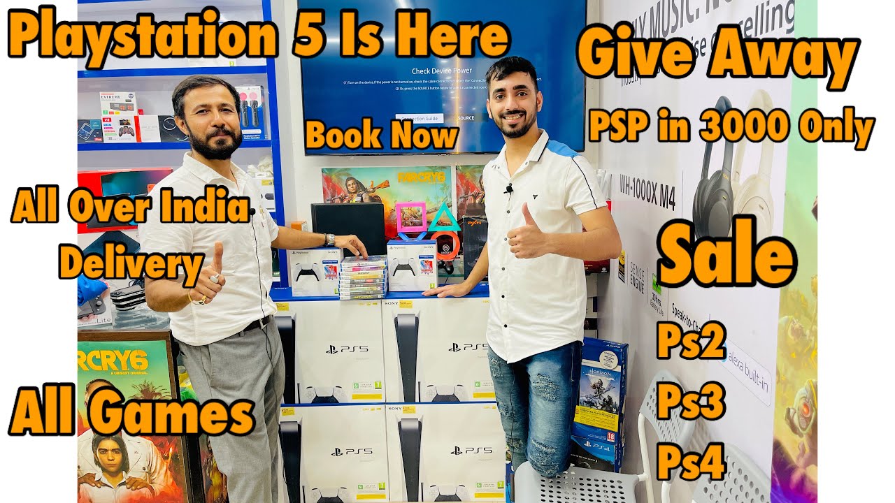 The Biggest PS5 Sale Lucknow Cheapest Sony Playstation PsP,Ps2,Ps3