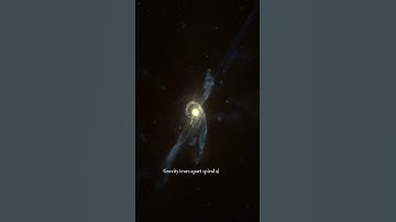 Two Galaxies COLLIDE — JWST Simulation (NASA SVS)
