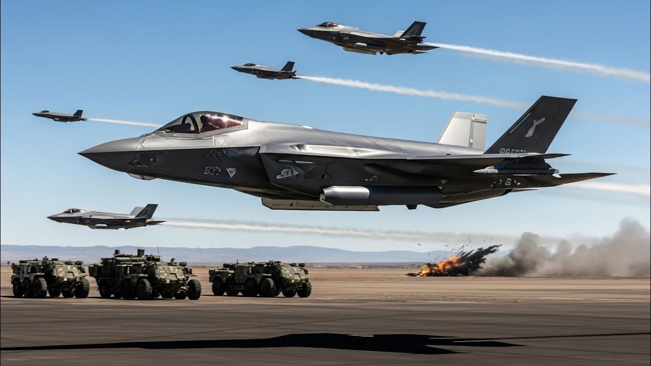 Генерал потерял всякую надежду — пока спрятанный F-35 уборщика не поднялся в небо