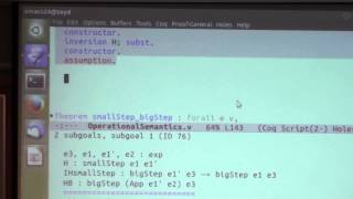 Adam Chlipala Lecture 3, OPLSS 2015