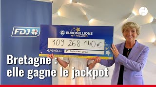 En Bretagne, elle gagne plus de 109 millions à l’Euromillions, le record de l’année en France