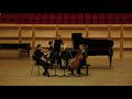Beethoven op 1 no 3 Allegro con brio (1st mov) - Van Gogh Trio