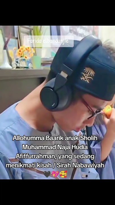 Allohumma Baarik,kak Naja yg sedang menyimak Sirah Nabawiyah d HPnya#fypviral#sirahnabawiyyah#shorts
