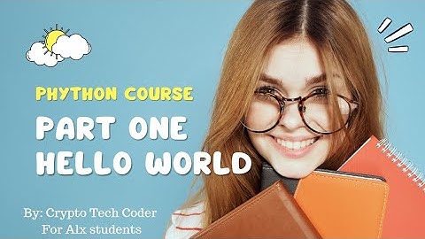 PYTHON TUTORIAL PART ONE || FOR ALX STUDENTS || PRINTING TO STANDARD OUTPUT || HELLO WORLD 🌎