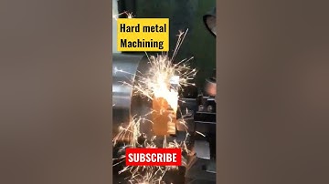 Workshop technology| Hard metal machining on lathe machine| Single point cutting tools Lathe machine