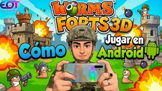 🎮WORMS FORTS 3D Para ANDROID JUEGO CLASICO DE JAVA