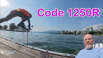 Foil review: Code 1250R for pumpfoiling
