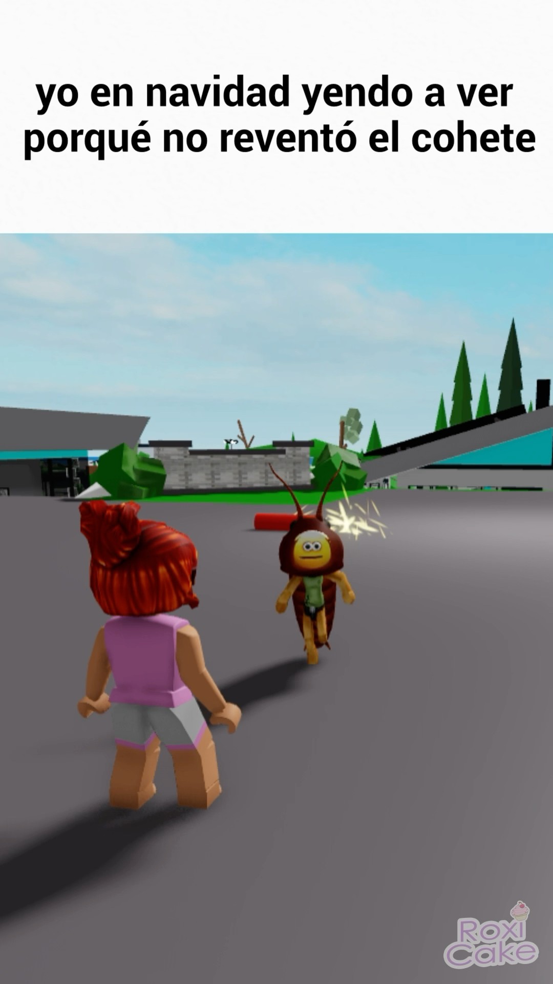 YO EN NAVIDAD #SHORTS #ROBLOX