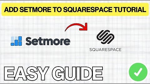 How To ADD Setmore To Squarespace (EASY GUIDE) 2026
