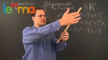 Linear Algebra 2i: Polynomials Are Vectors, Too!