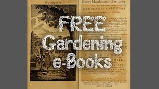 FREE Gardening eBooks