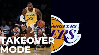 LEBRON JAMES TAKEOVER MODE MOMENTS (HYPE CROWD REACTIONS)