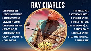 Ray Charles Greatest Hits 2024Collection - Top 10 Hits Playlist Of All Time