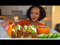 ASMR Hard Shell Tacos Crunchy Eating Sounds اكل تاكوس باللحمة 