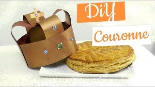 diy couronne galette des roi épiphanie activité manuelle pour enfan...