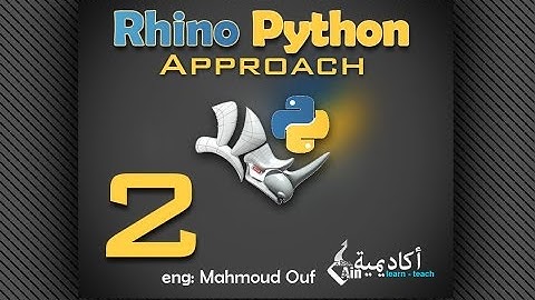 RhinoPython Approach Part2