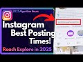 Best Time to Post on Instagram 2025 🔥 How to Reach Explore Page Fast!