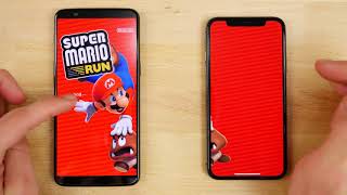 OnePlus 5T vs iPhone X SPEED Test!